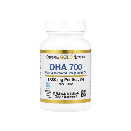 Aceite de pescado DHA 700, Ultraconcentrado, 1,000 mg -California Gold Nutrition