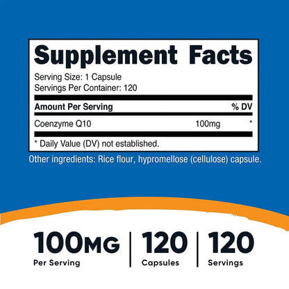 CoQ10, 200 mg - Nutricost,